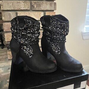 Womens Not Rated Ankle Boots Modern Western